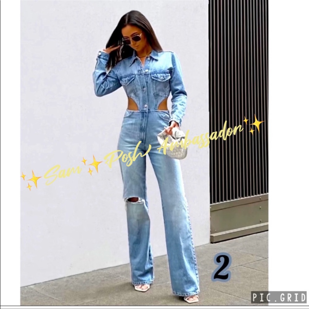✨BLOGS FAV✨ZARA FULL LENGTH DENIM JUMPSUIT
